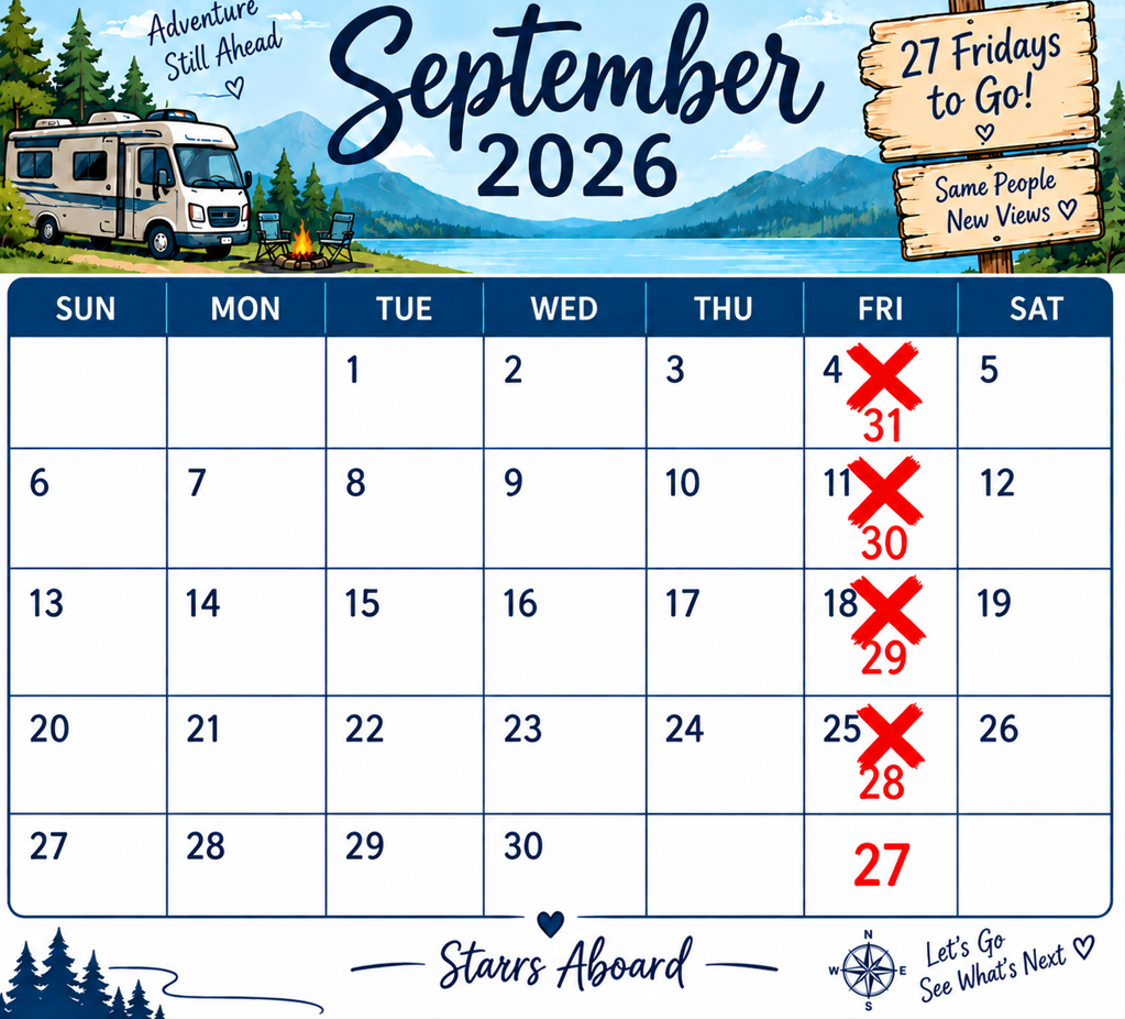27 Fridays To Go – Starrs Aboard Weekly&nbsp;Recap