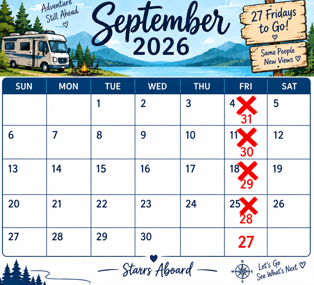 27 Fridays To Go – Starrs Aboard Weekly&nbsp;Recap