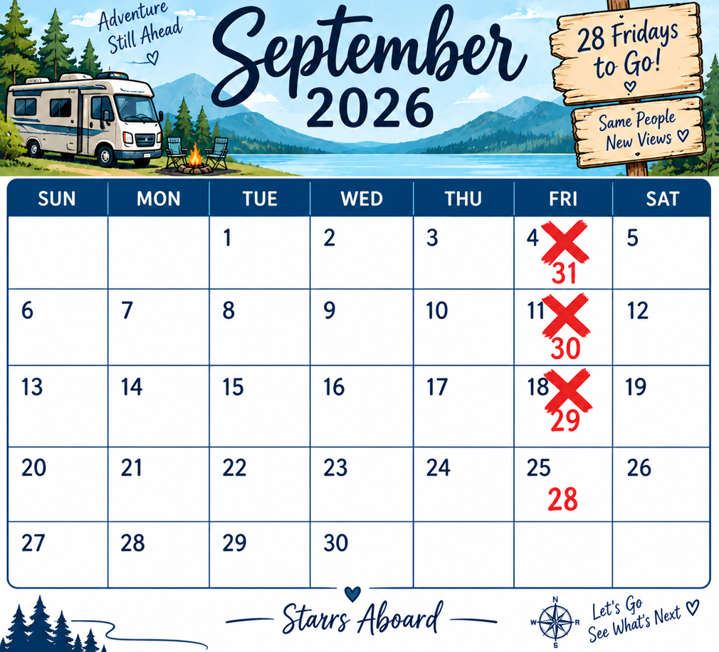 28 Fridays To Go – Starrs Aboard Weekly Recap