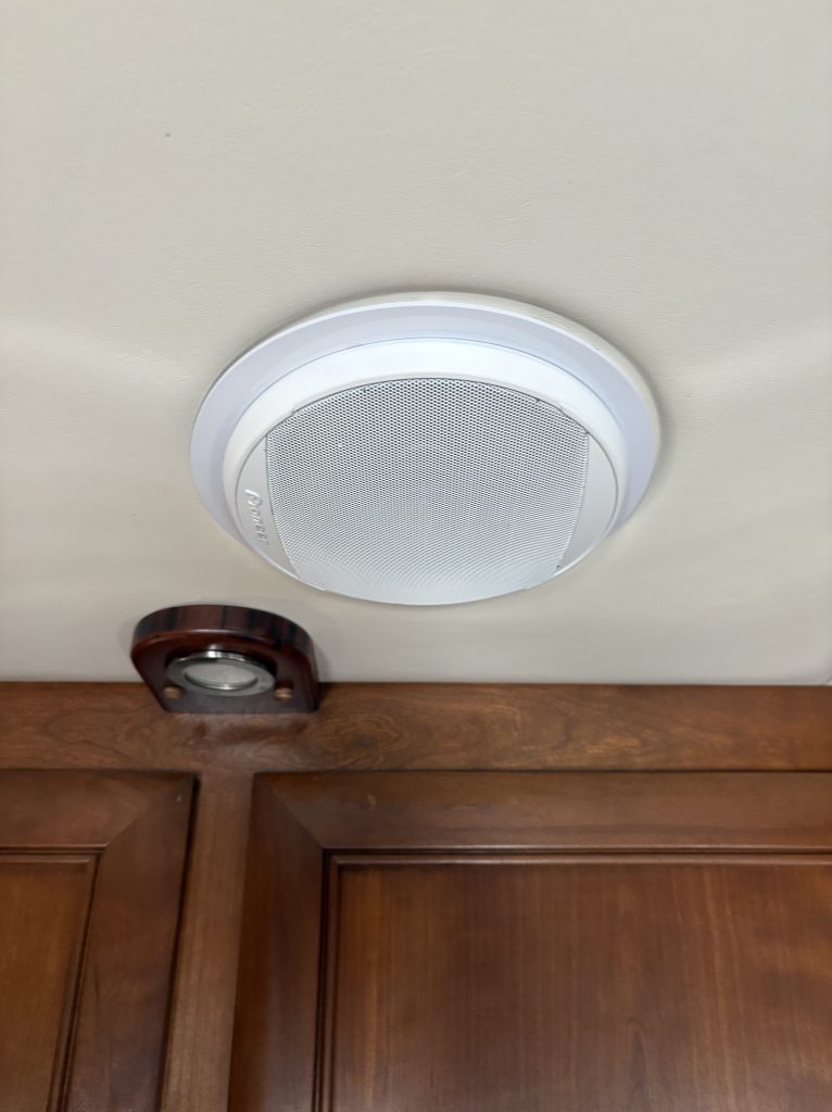 white RV Speaker